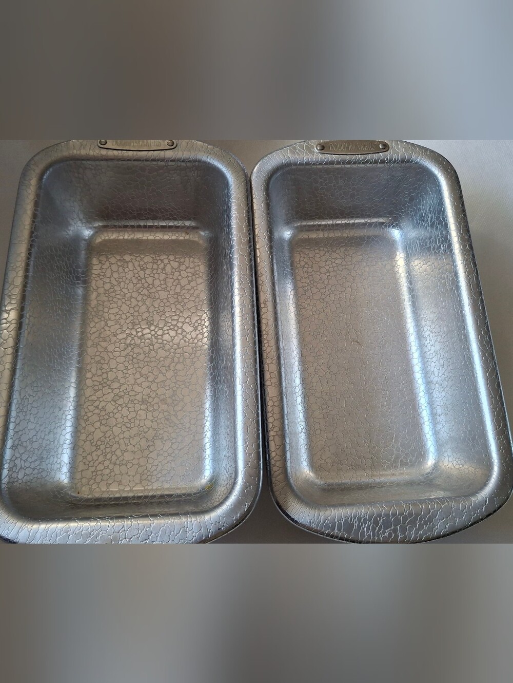 Doughmakers 9x5 Aluminum Non Stick Loaf Pans, Set Of 2- Farmhouse Bakeware